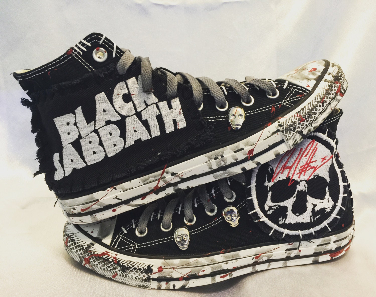 converse black sabbath sneakers