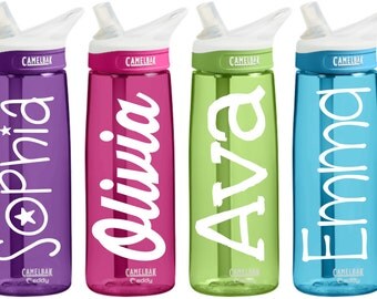Camelbak Water Bottle with Personalized Custom Name