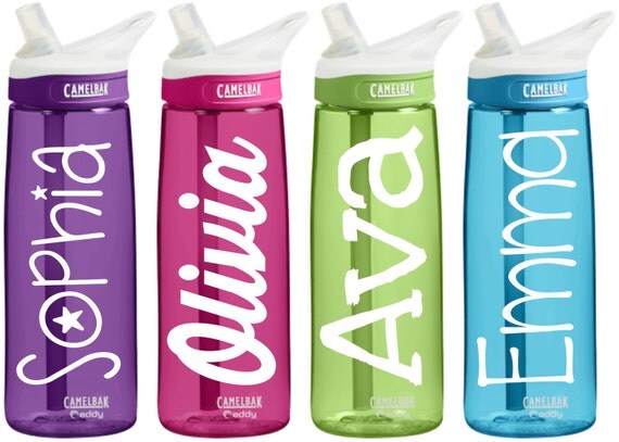 Camelbak Water Bottle with Personalized Custom Name