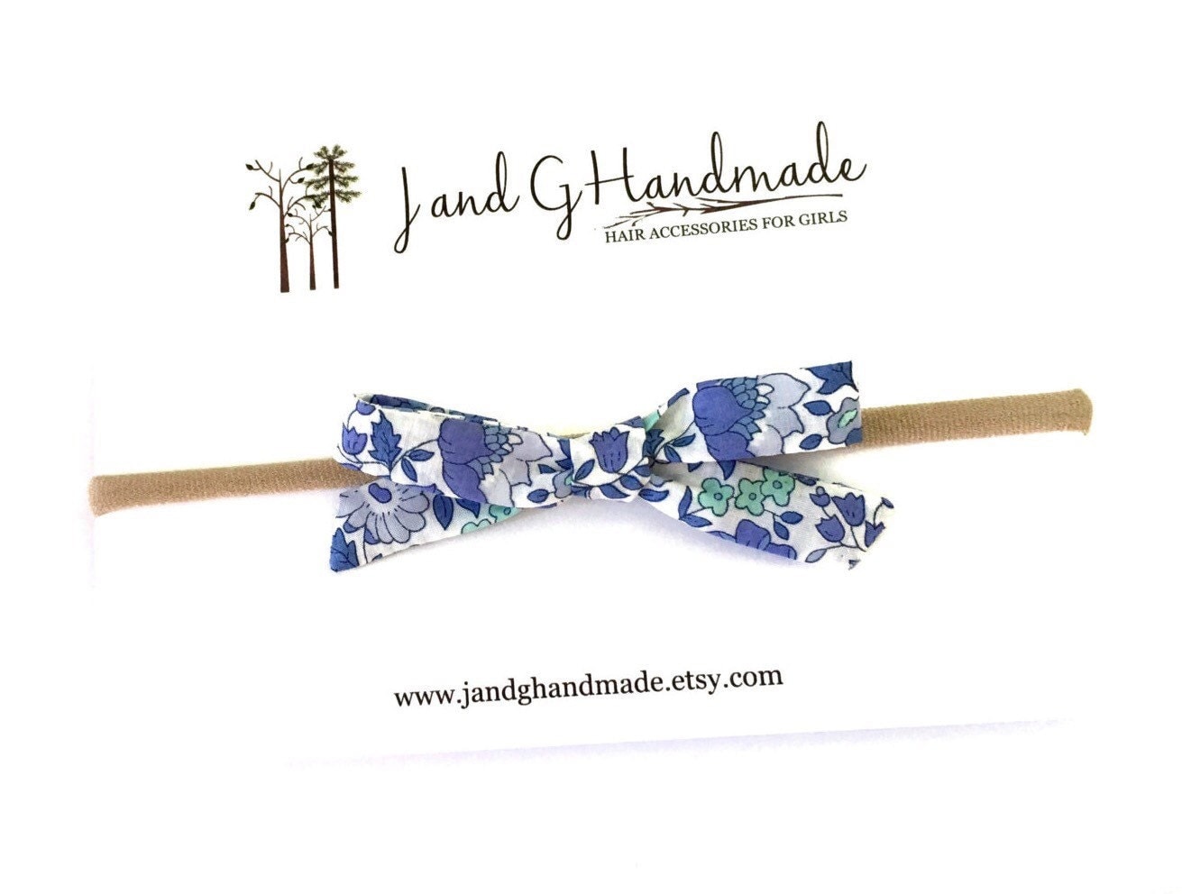 Baby/Newborn/Child/Girl's Liberty of London Blue Floral