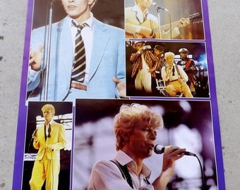 Unobtainable and rare Posters David Bowie AA154 Anabas products ltd 198