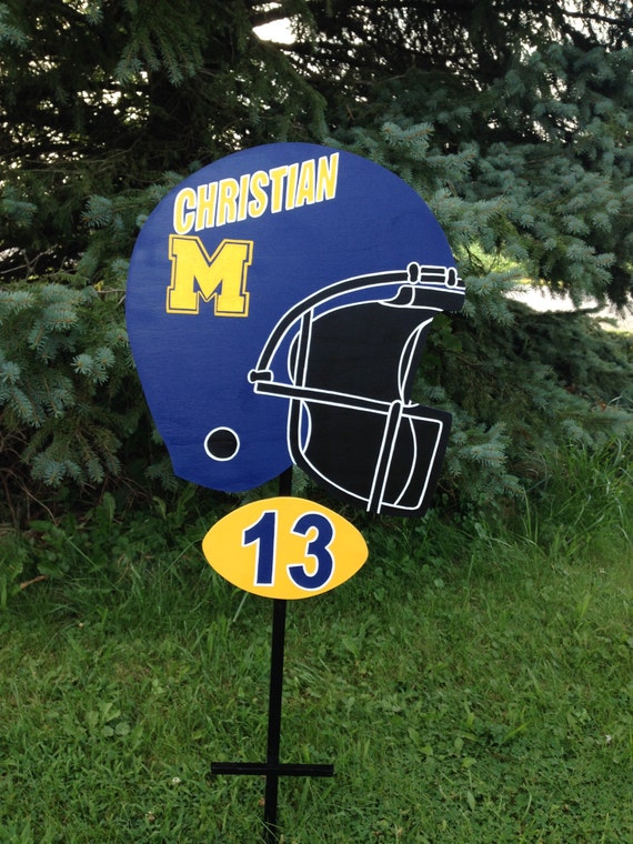 Custom handmade personalized wooden sports yard by