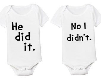 funny baby gifts for twinsphoto
