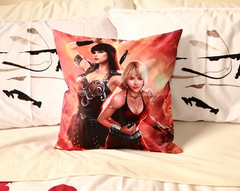 Xena Warrior Princess Art Throw Pillow Case/Cover