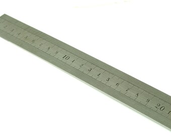Proops 60cm Steel Rule Ruler, Measuring, Straight Edge, Clear Markings, 1mm Thick Steel. (X1066) Free UK Postage