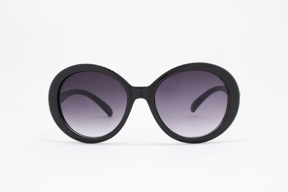 60s style sunglasses round oversized by YouaretheBrandLondon