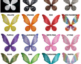 Fairy Wings . Pixie Wings . Tinkerbell Wings . Halloween Wings . Fits Girls . Teens . Some Adults
