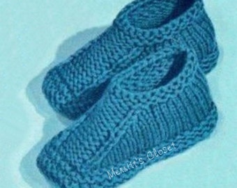 Bulky Yarn Slippers Etsy