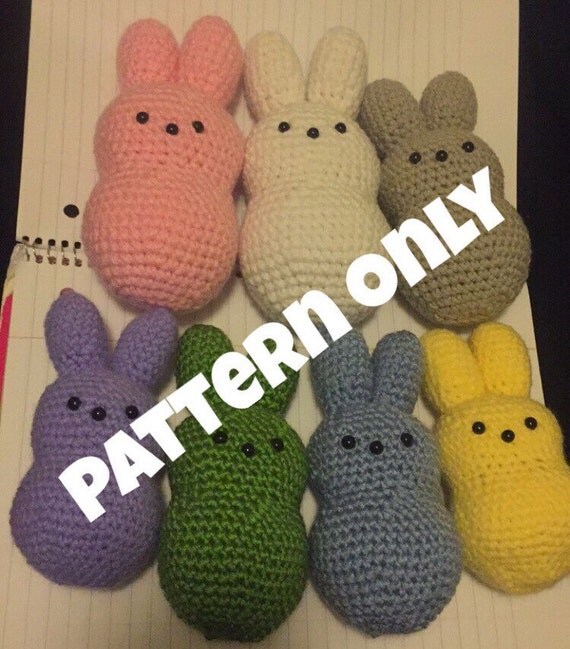 Pattern only peeps crocheted pattern