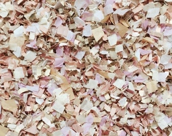 Blush Champagne Ivory Wedding Confetti Mix Pale Dusty Pink Biodegradable Decorations Bridal Baby Girl Shower Inside My Nest