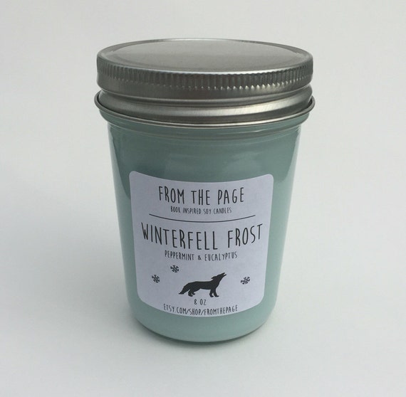 Winterfell Frost Soy Candle- 8 oz