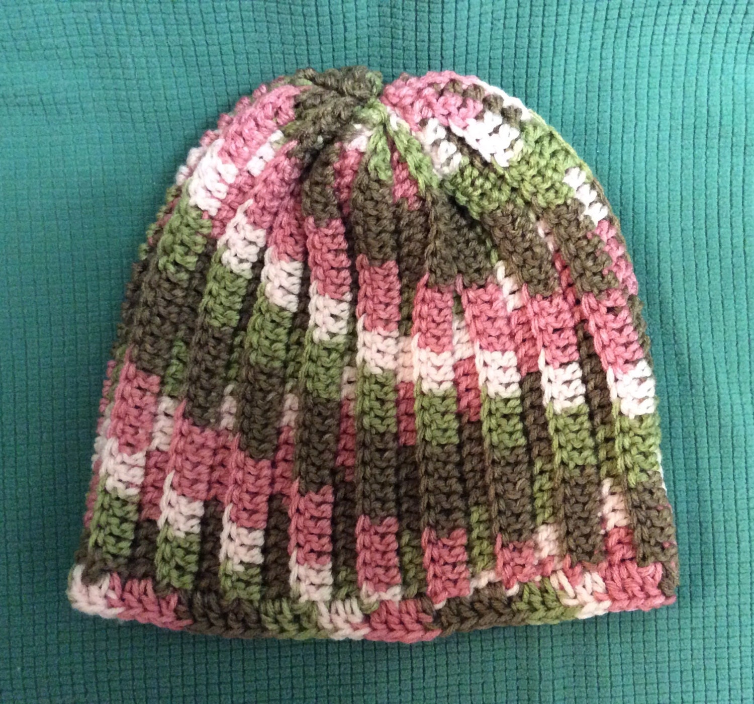 beanie hat Lady's or teen size beanie pink Camo