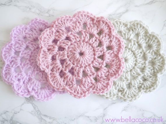 Items similar to Crochet Coaster Pattern on Etsy
