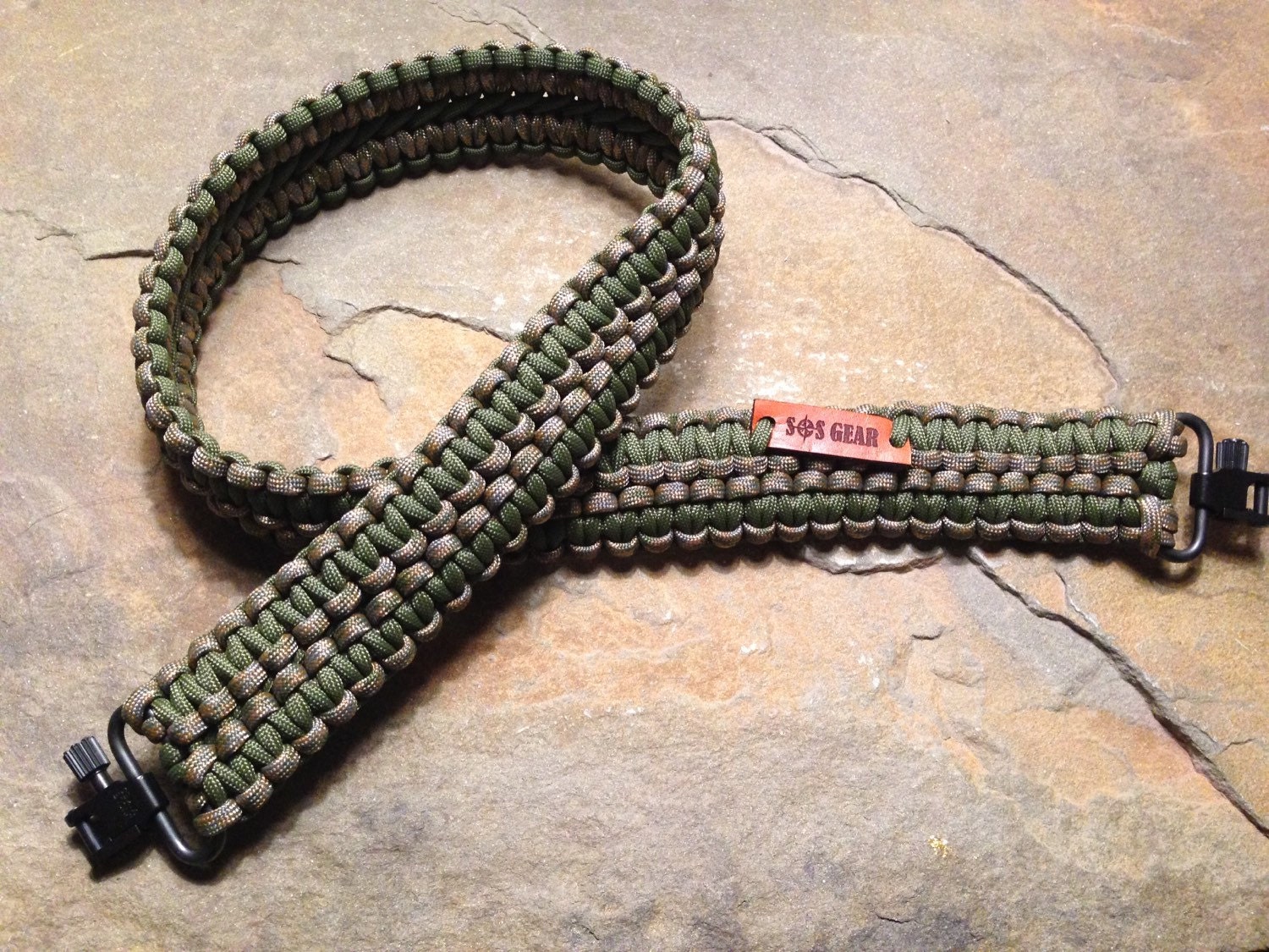 Paracord Rifle Sling 42 by SOSGear on Etsy