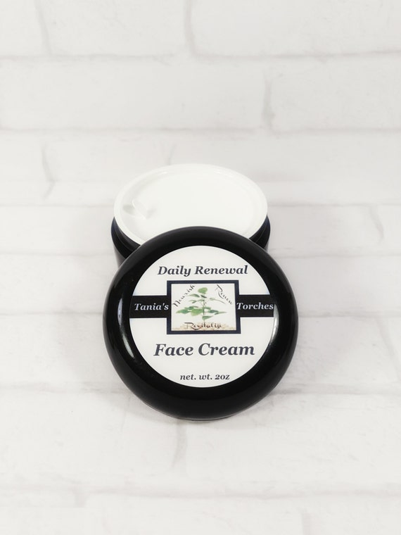 Unscented Face Cream Natural Vegan Face Moisturizer AntiAging