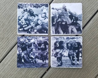 Green Bay Packer Vintage Game Scenes