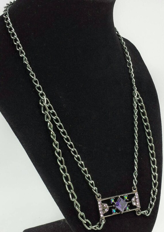 Double strand chain necklace Clearance