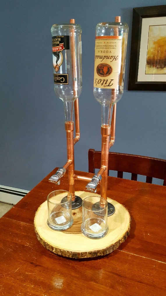 Items similar to Liquor Dispenser- Double on Etsy