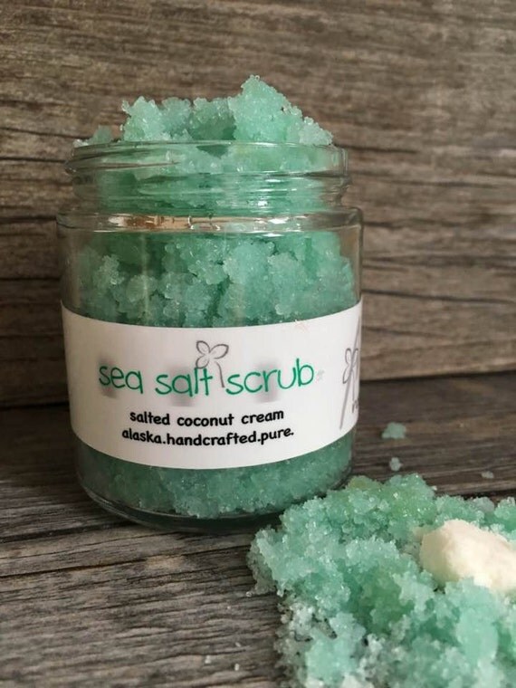 Items similar to SEA SALT Scrub / vegan scrub / organic body scrub