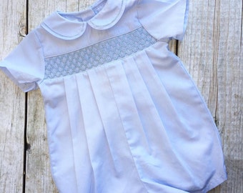 Kyte Baby Smocked Dress - Gingham Chamomile