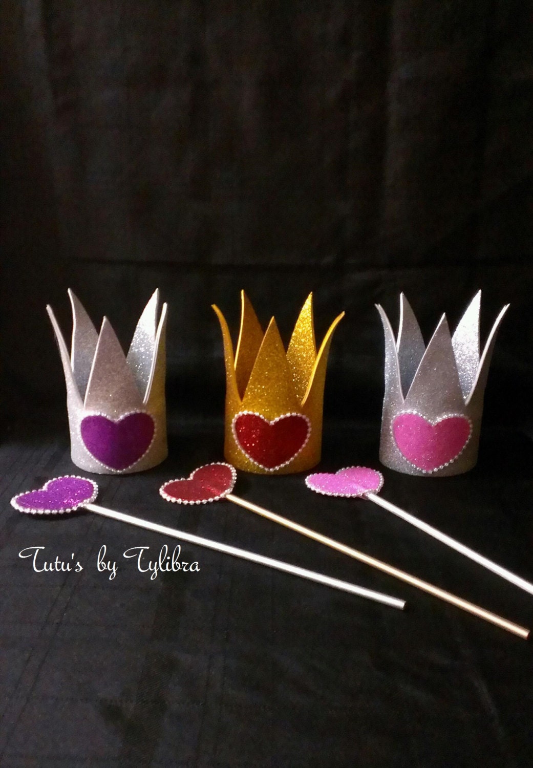 Crown and Scepter Crown and Wand Party Tiara Party Crown