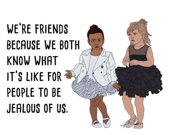 Best Friends Kardashian Card