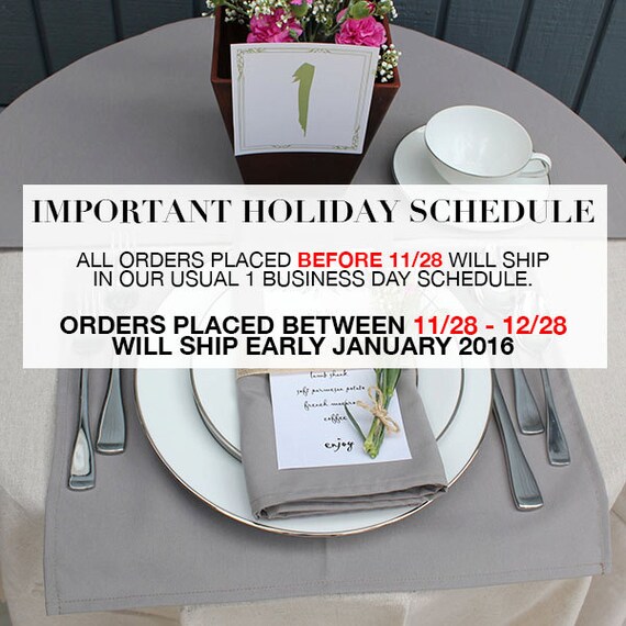 Gray Placemat Silver / Gray Placemats for Weddings, Hotels, Catering