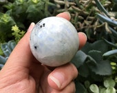 Rainbow Moonstone Gemstone Sphere-Sphere