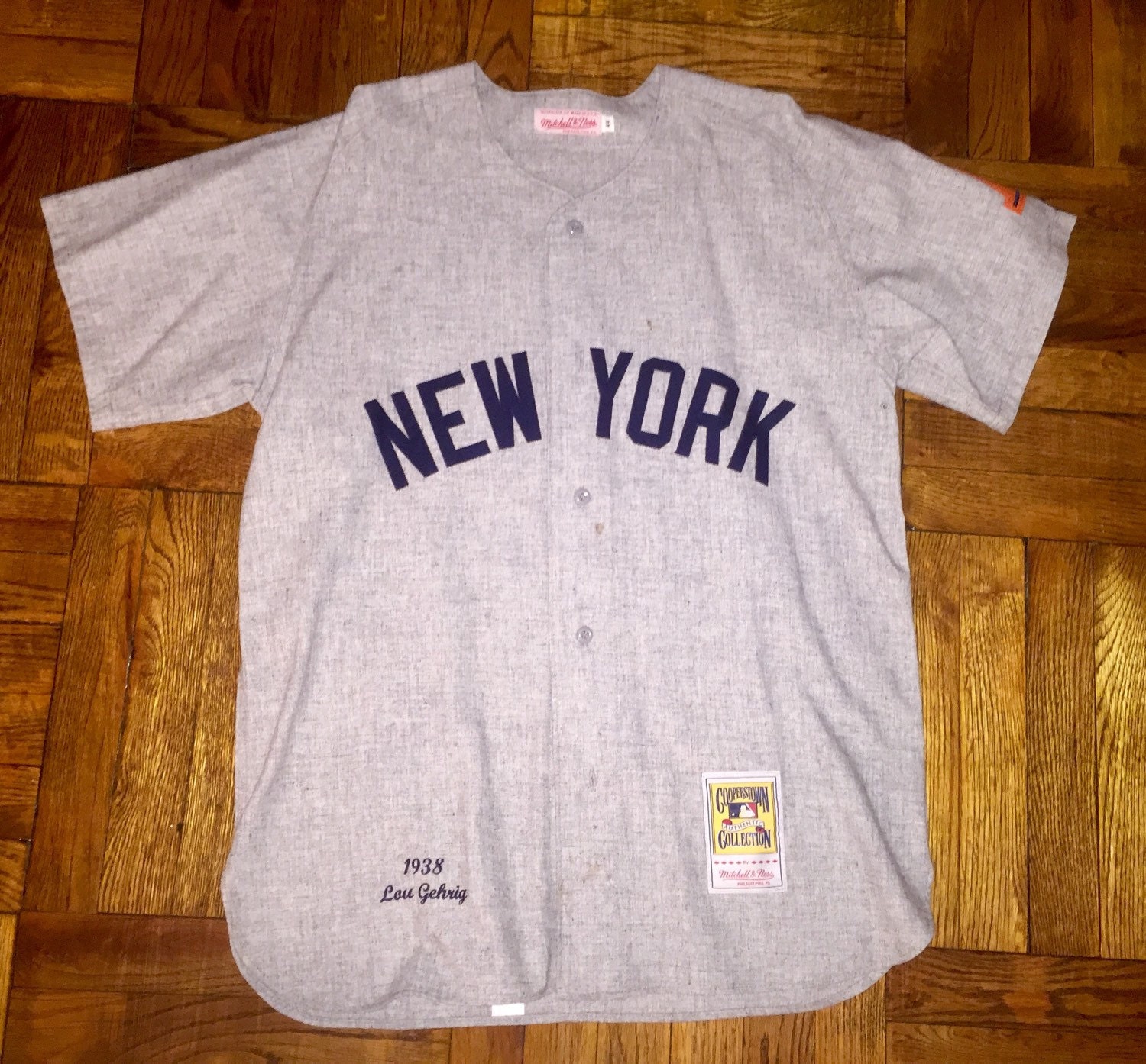 what was lou gehrig jersey number