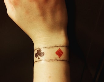 wrist tattoo etsy wrist tattoo etsy