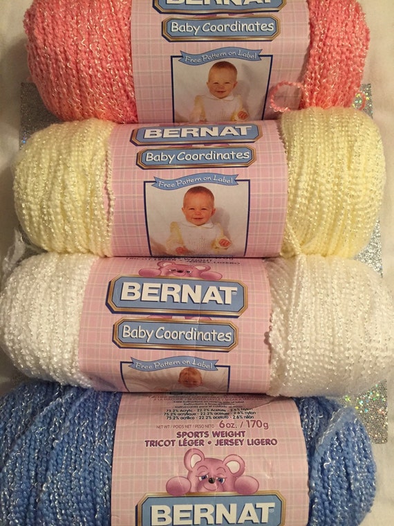 Bernat Baby Coordinates yarn many colors by BeadsAndJewelsGalore