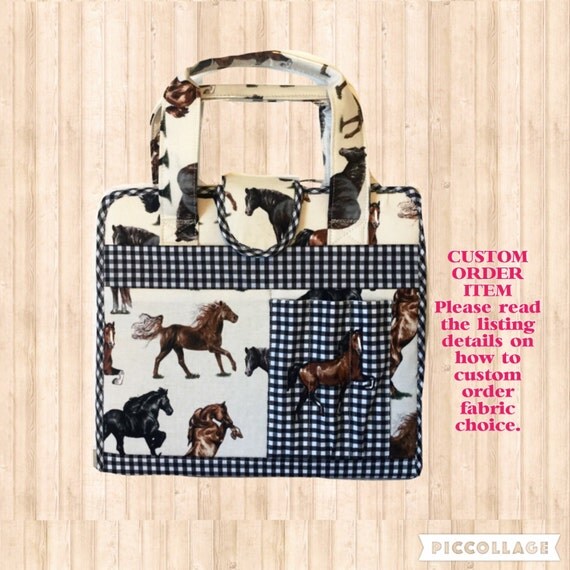 CUSTOMIZEABLE Portfolio Tote bag in your choice of by LizzieLeeG