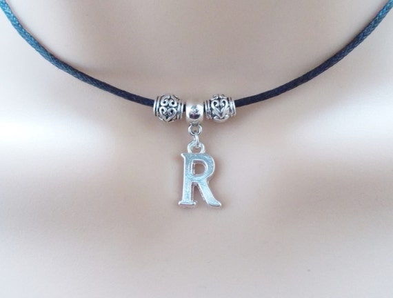 choose initial choker personalised jewellery initial necklace