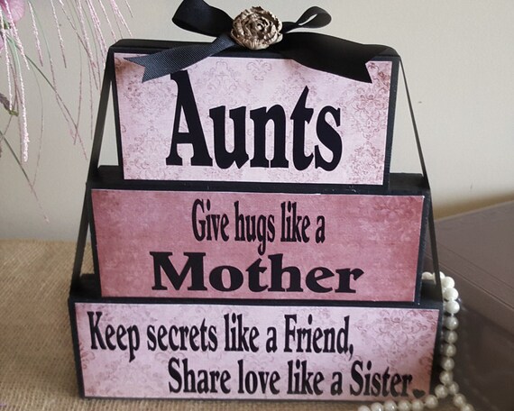 Gifts for Aunts Mothers Day Gift Auntie Gift by TimelessNotion