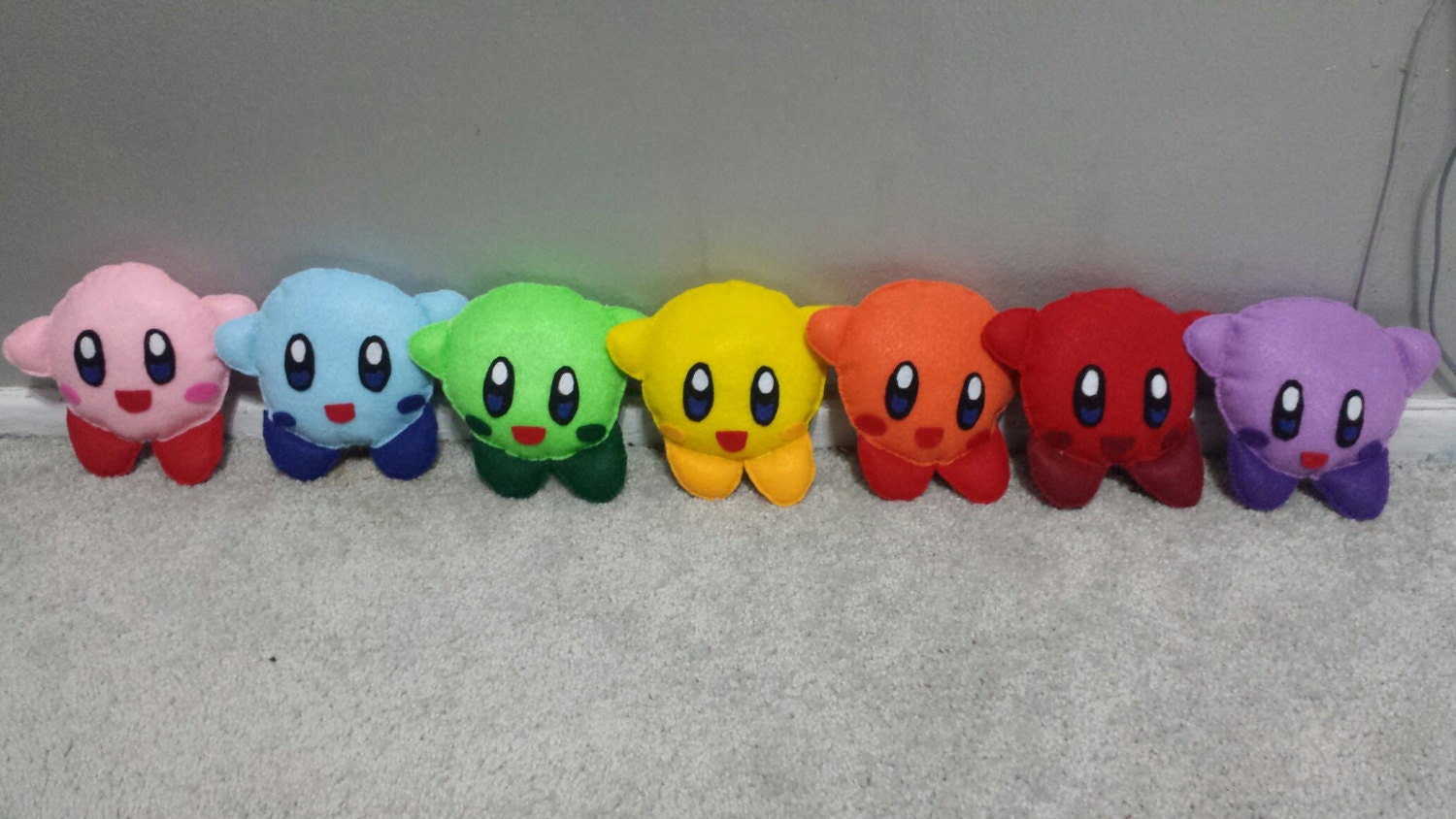 purple kirby plush