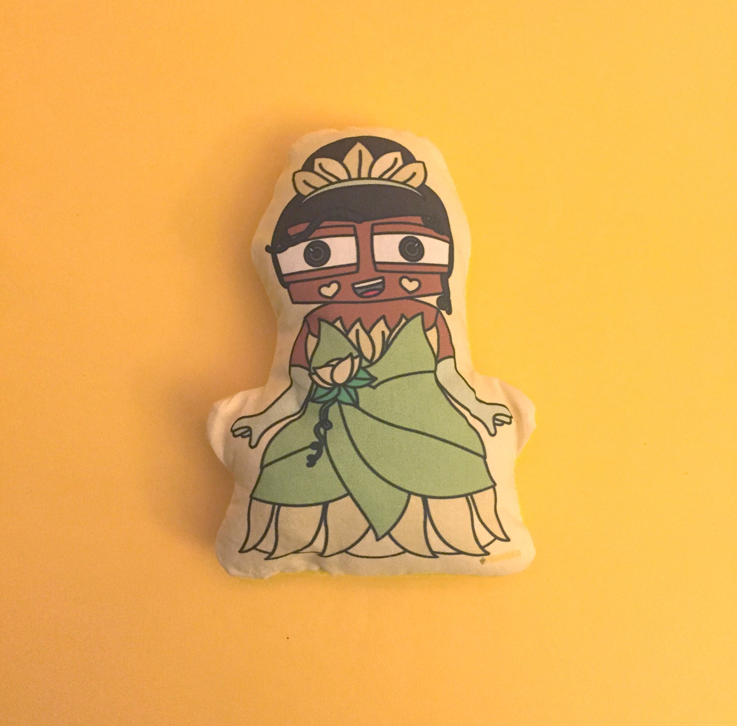 tiana frog plush