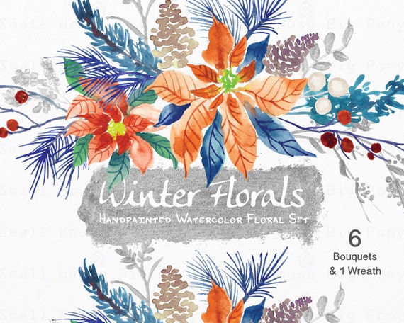 clipart of winter flowers - photo #19