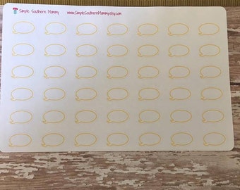 Speech Bubble Stickers