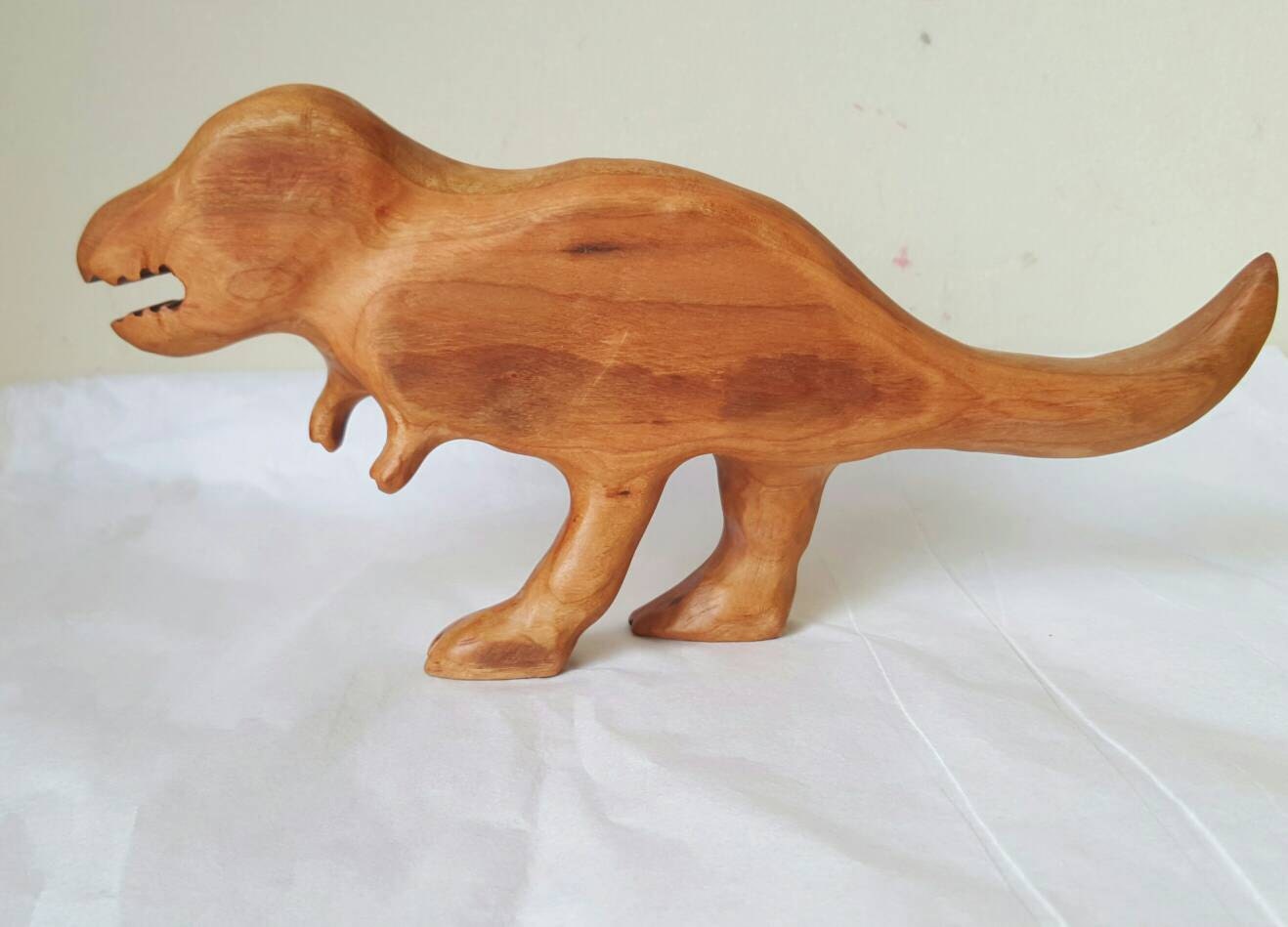TRex wooden dino wooden dinosaur wooden toy trex waldorf
