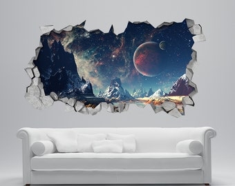 3d Wall Art Decor 3d wall decals | etsy 3d Wall Art Decor 3d wall decals | etsy