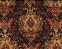 Popular items for damask paisley on Etsy