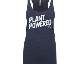 Vegan Shirt - Vegan Clothing - Vegan Tank Top - Plant Powered