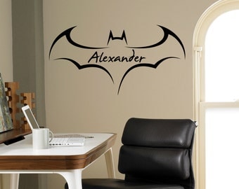 Black And White Wall Decals batman wall decal | etsy Black And White Wall Decals batman wall decal | etsy