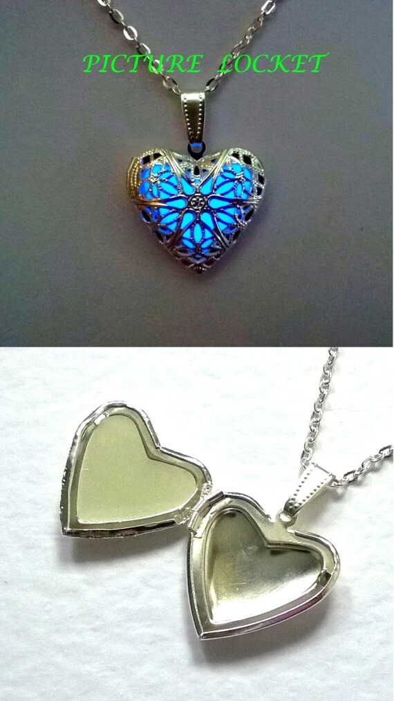 Heart Locket Necklace Picture Locket Mom Gift Memory