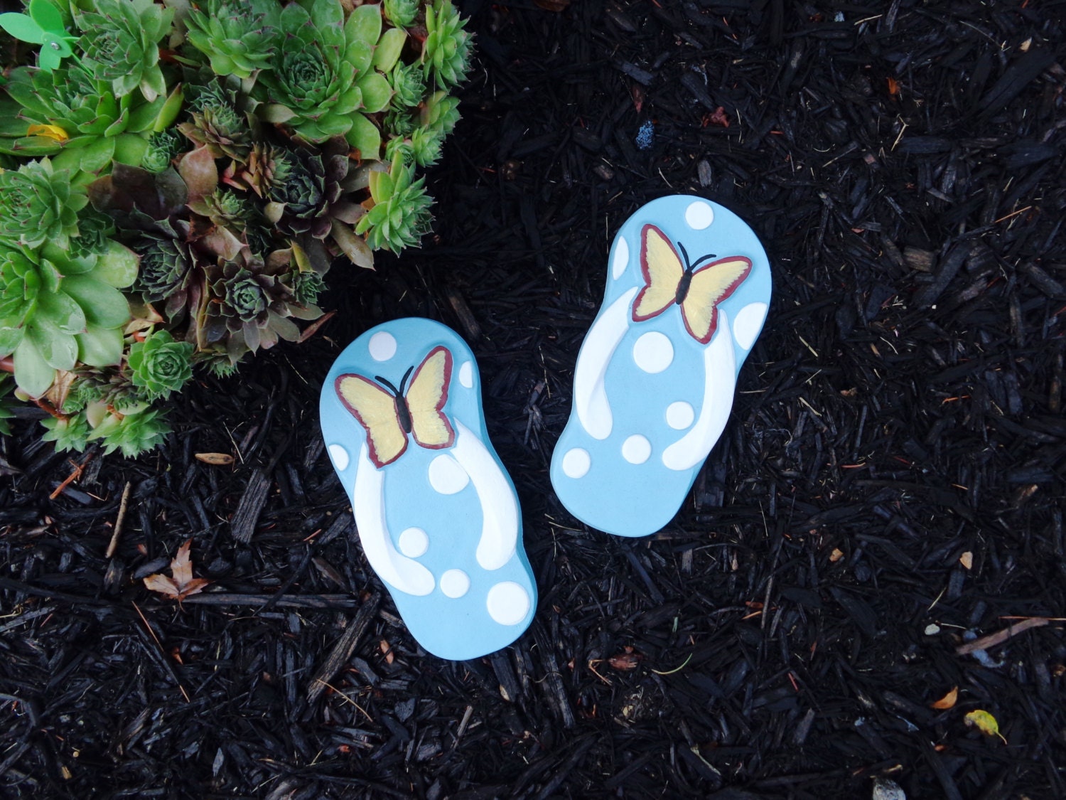 Flip Flop decor Concrete Flip Flops Garden decor Flip Flop decor Concrete Flip Flops Garden decor