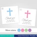 Printable Baptism Favor Tags Christening Favor Stickers