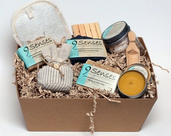 CORPORATE GIFT SET - Soap Gift Basket - Holiday Gift - Christmas Gift Basket - Gift Basket - Free Shipping