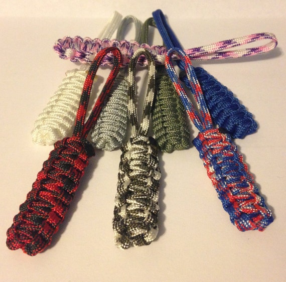 Cobra Weave Paracord Knife Lanyard by NinjaCord on Etsy