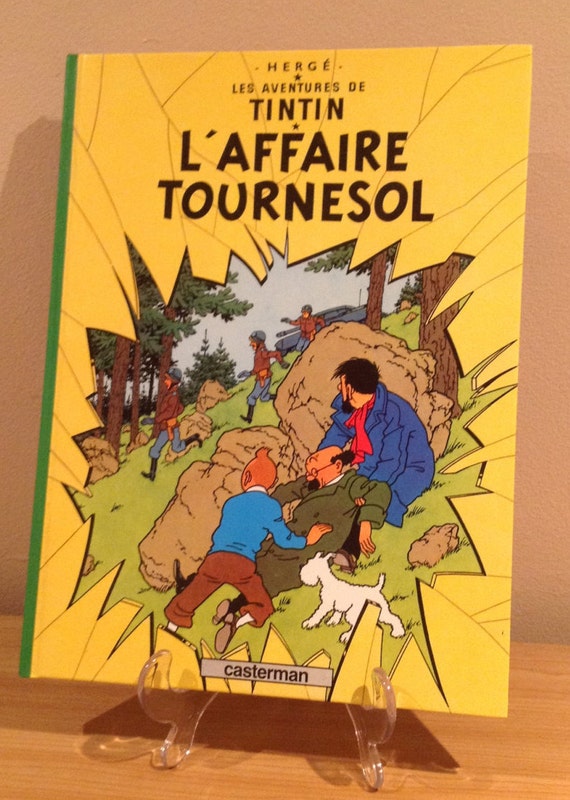 Tintin L Affaire Tournesol French Edition Book By Redheadmanretro