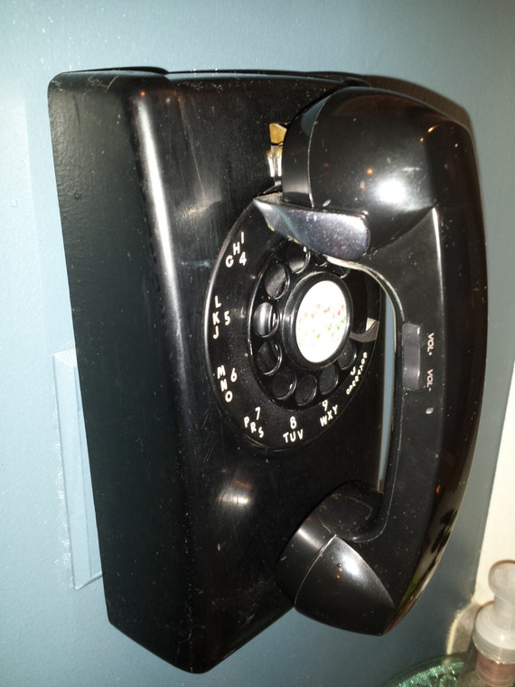 Antique rotary wall phone w/bluetooth by BTVintageGarageSale